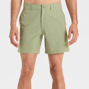 Goodfellow & Co - Men's 7'' Hybrid Swim Shorts - Goodfellow & Co Oli Olive Green
